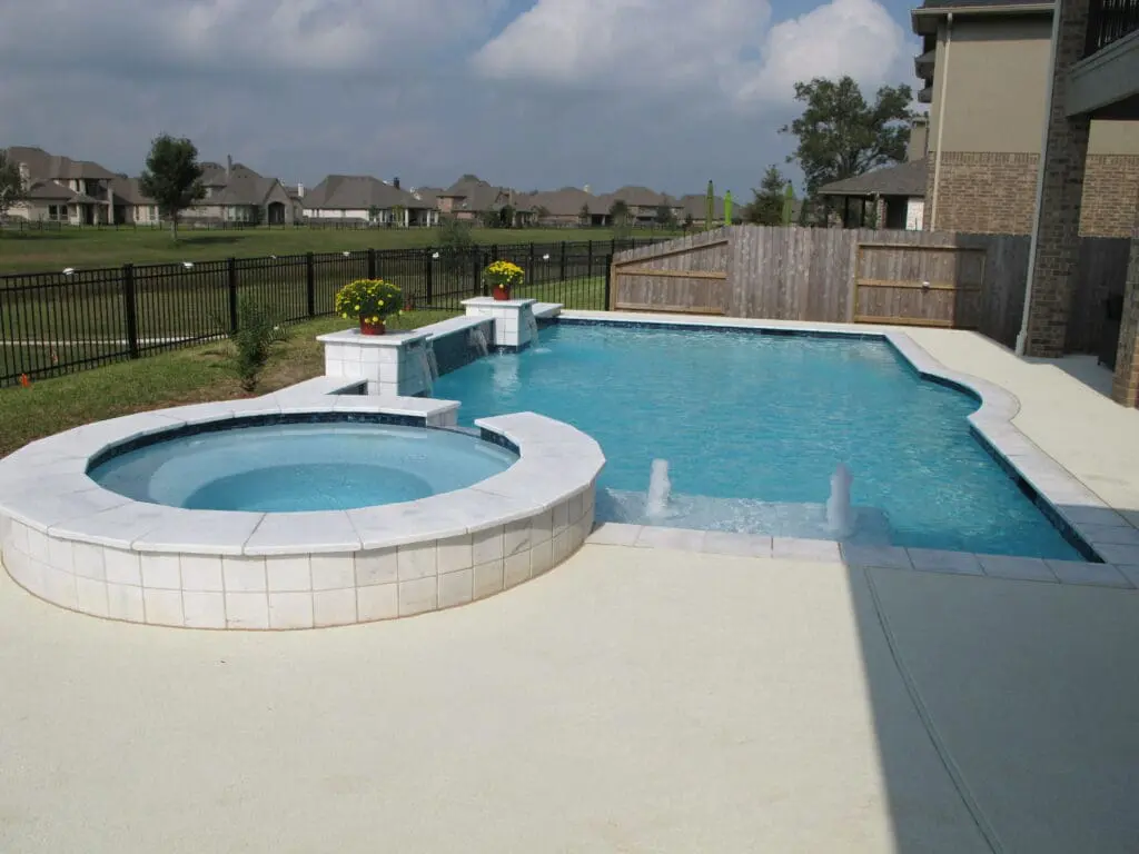 new pool construction